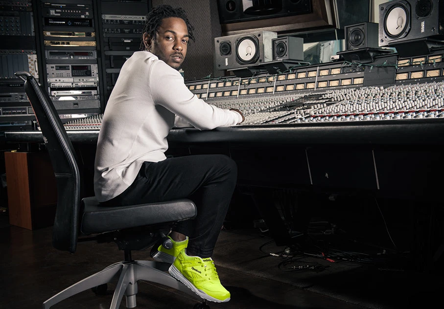 Kendrick Lamar en el Estudio