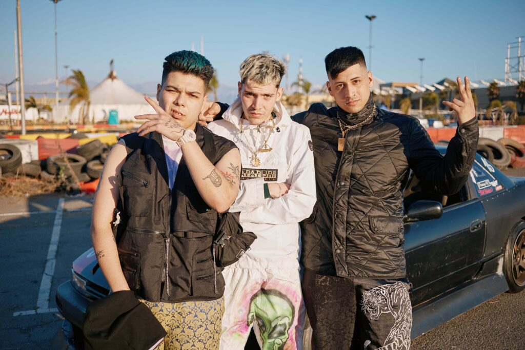 Gianluca, Marcianeke y Tunechikidd